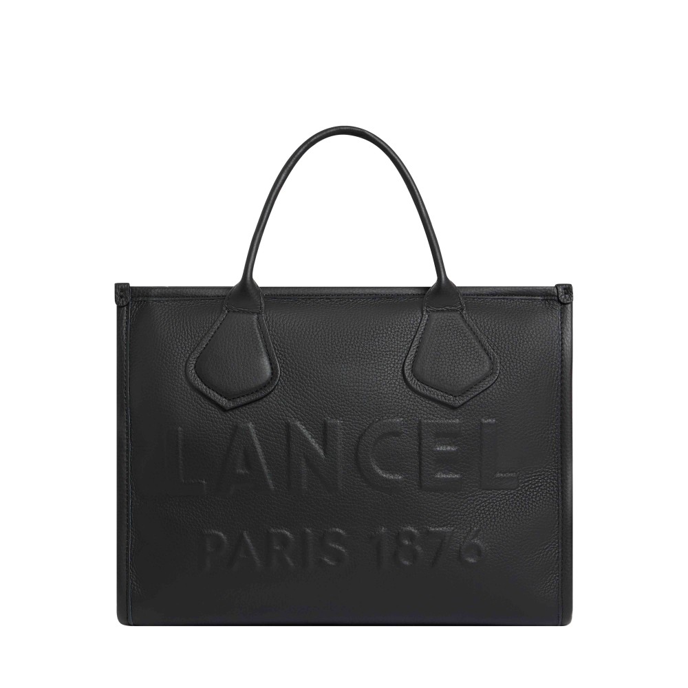 LANCEL JOUR CABAS ZIPPE M NOIR