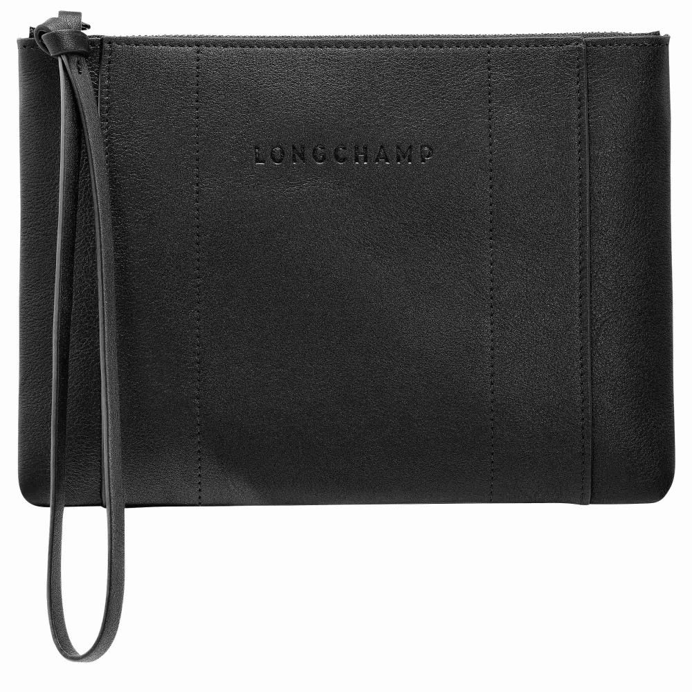 LONGCHAMP 3D POCHETTE NOIRE