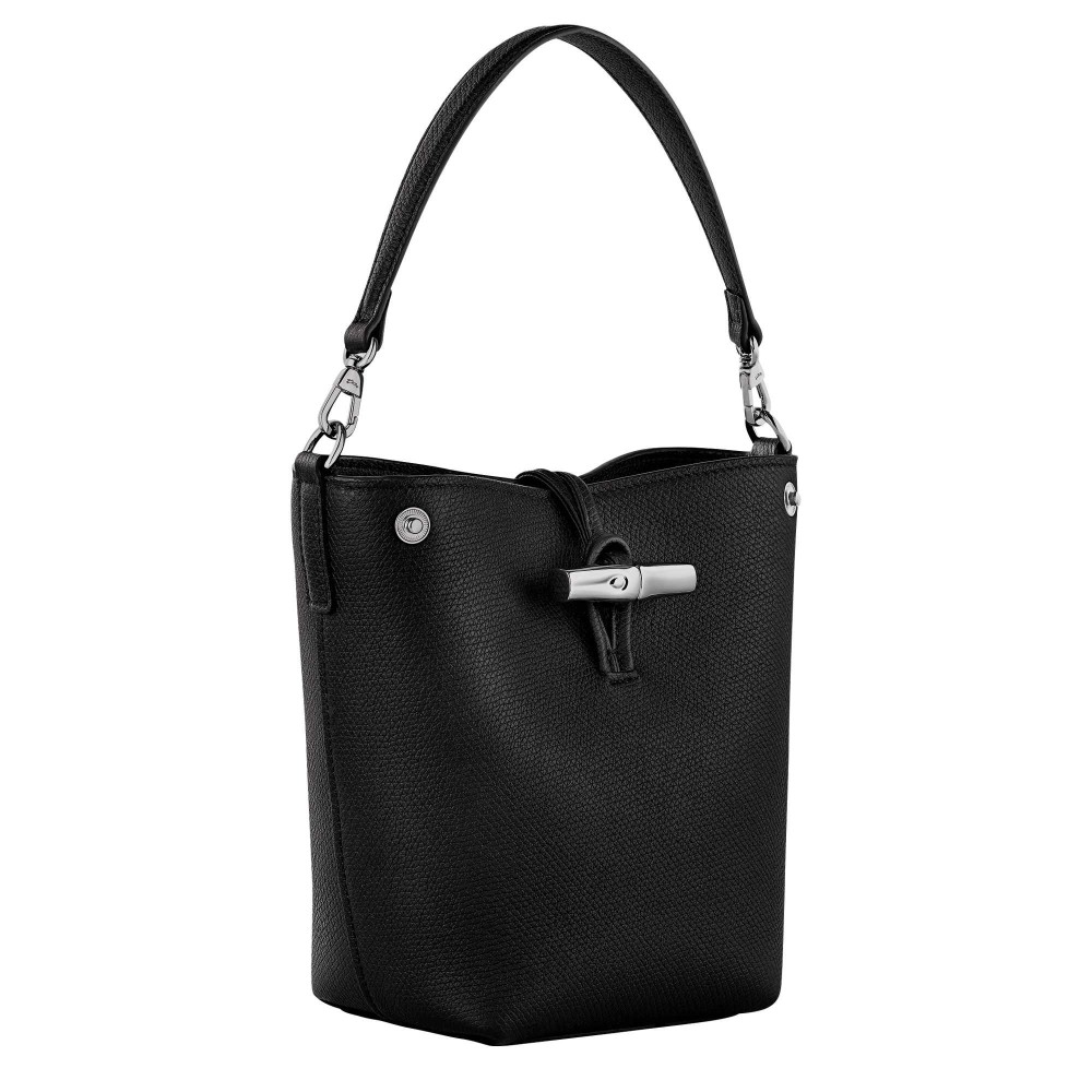 LONGCHAMP ROSEAU SAC SEAU XS PORTE TRAVERS NOIR