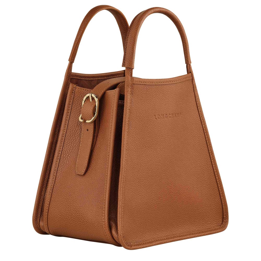 LONGCHAMP LE FOULONNE SAC A MAIN CARAMEL