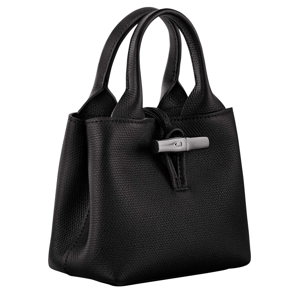 LONGCHAMP ROSEAU SAC A MAIN XS NOIR