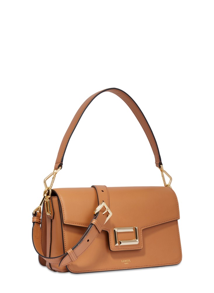 LANCEL ANGELE SAC BAGUETTE CAMEL