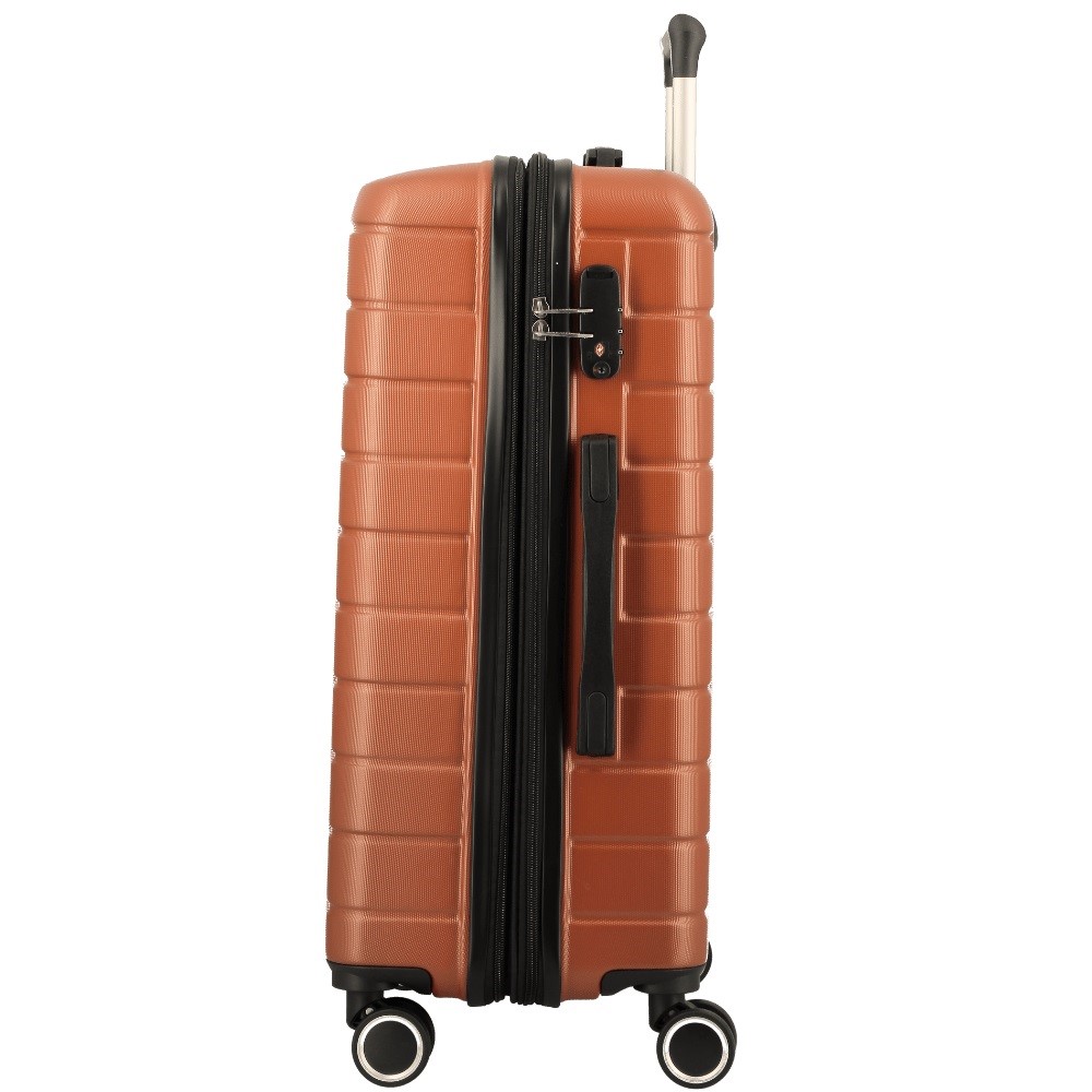 JUMP ESCO VALISE MOYENNE RIGIDE EXTENSIBLE TERRACOTTA