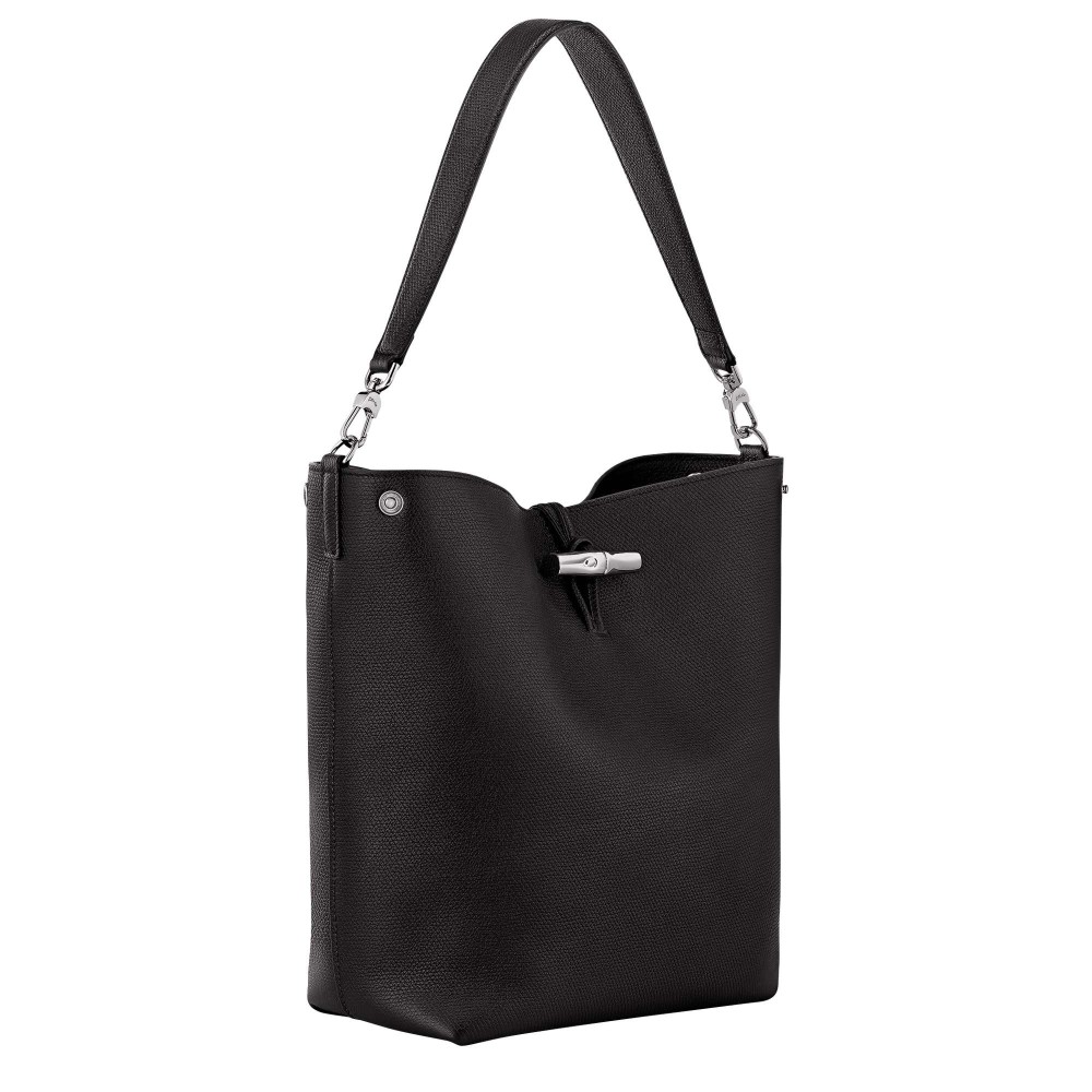 LONGCHAMP ROSEAU SAC EPAULE M NOIR