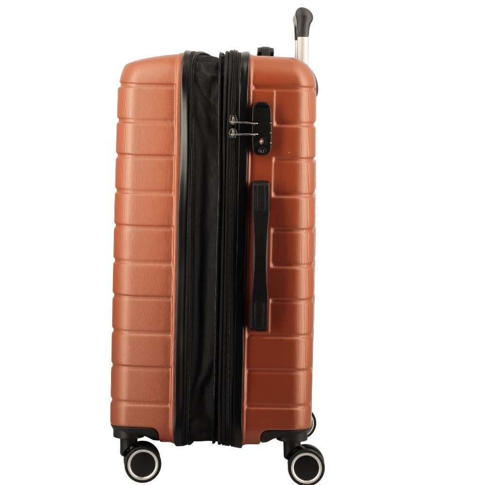 JUMP ESCO VALISE MOYENNE RIGIDE EXTENSIBLE TERRACOTTA