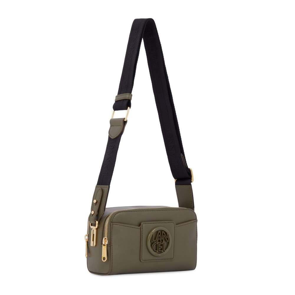 LANCEL ROXANE CAMERA BAG KAKI