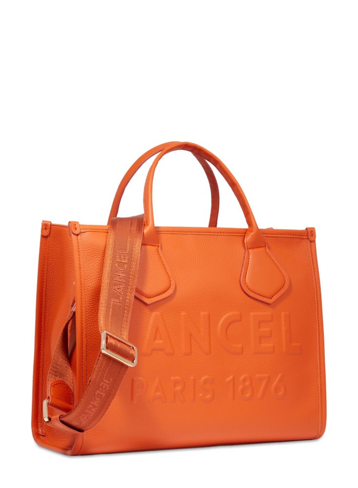 LANCEL JOUR CABAS ZIPPE M ORANGE