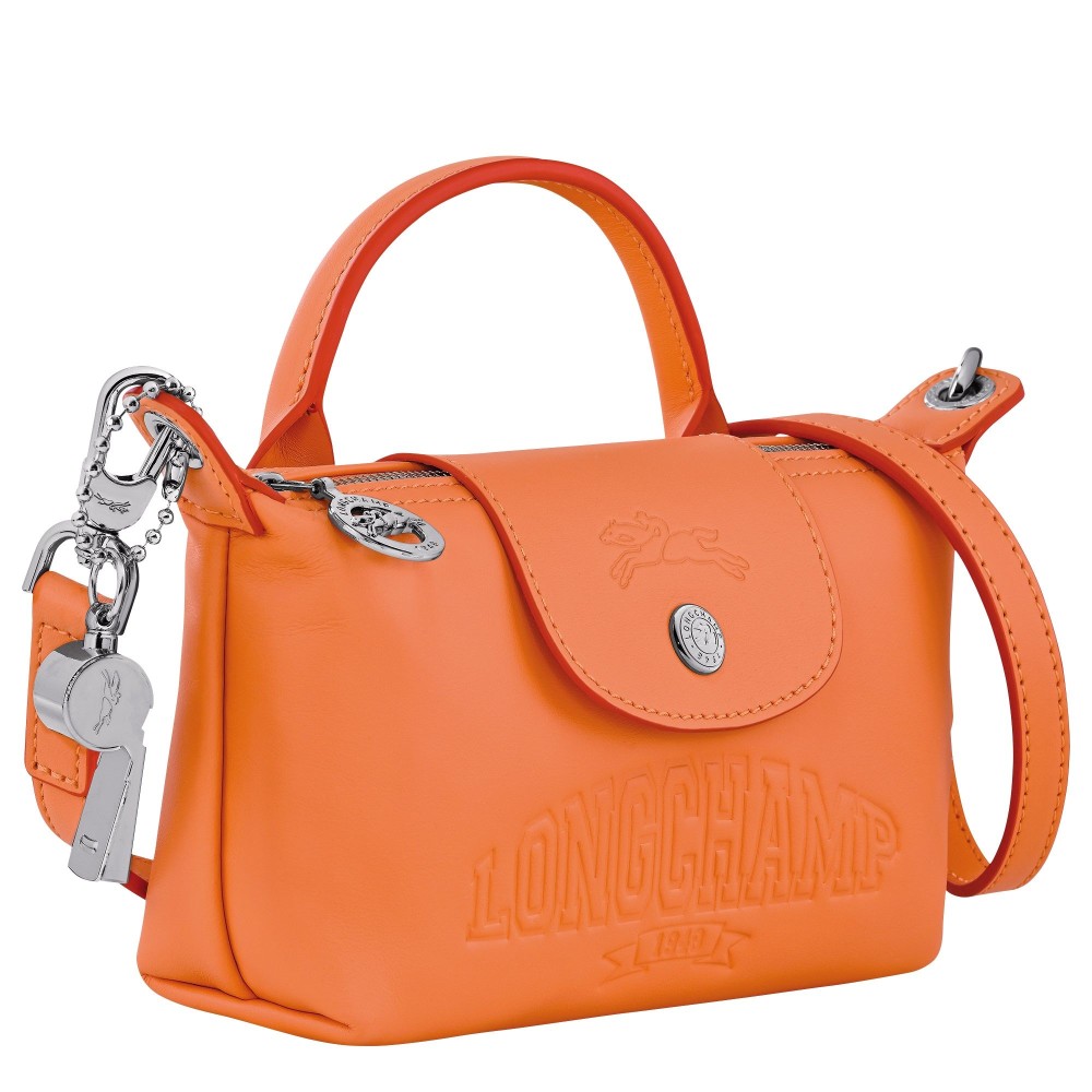 LONGCHAMP LE PLIAGE RUN POCHETTE ORANGE