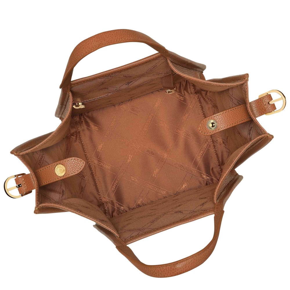 LONGCHAMP LE FOULONNE SAC A MAIN CARAMEL