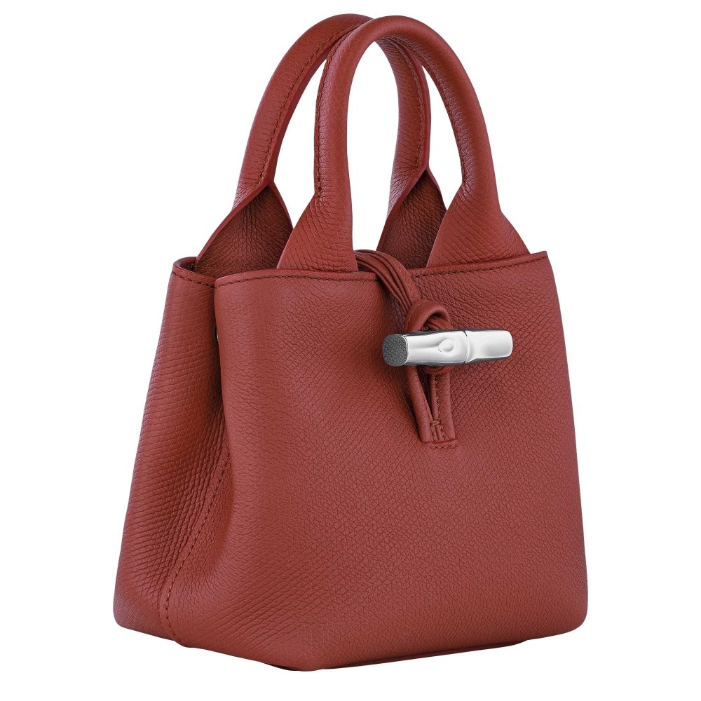 LONGCHAMP ROSEAU SAC A MAIN XS CHATAIGNE