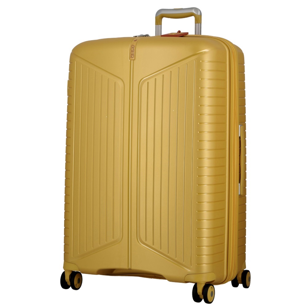 JUMP EVAE VALISE GRAND MODELE EXTENSIBLE 4 R JAUNE