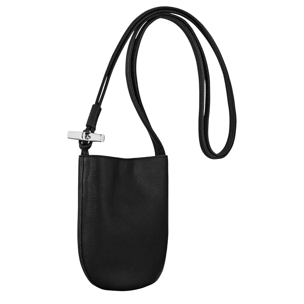 LONGCHAMP ROSEAU SAC PORTE TRAVERS NOIR