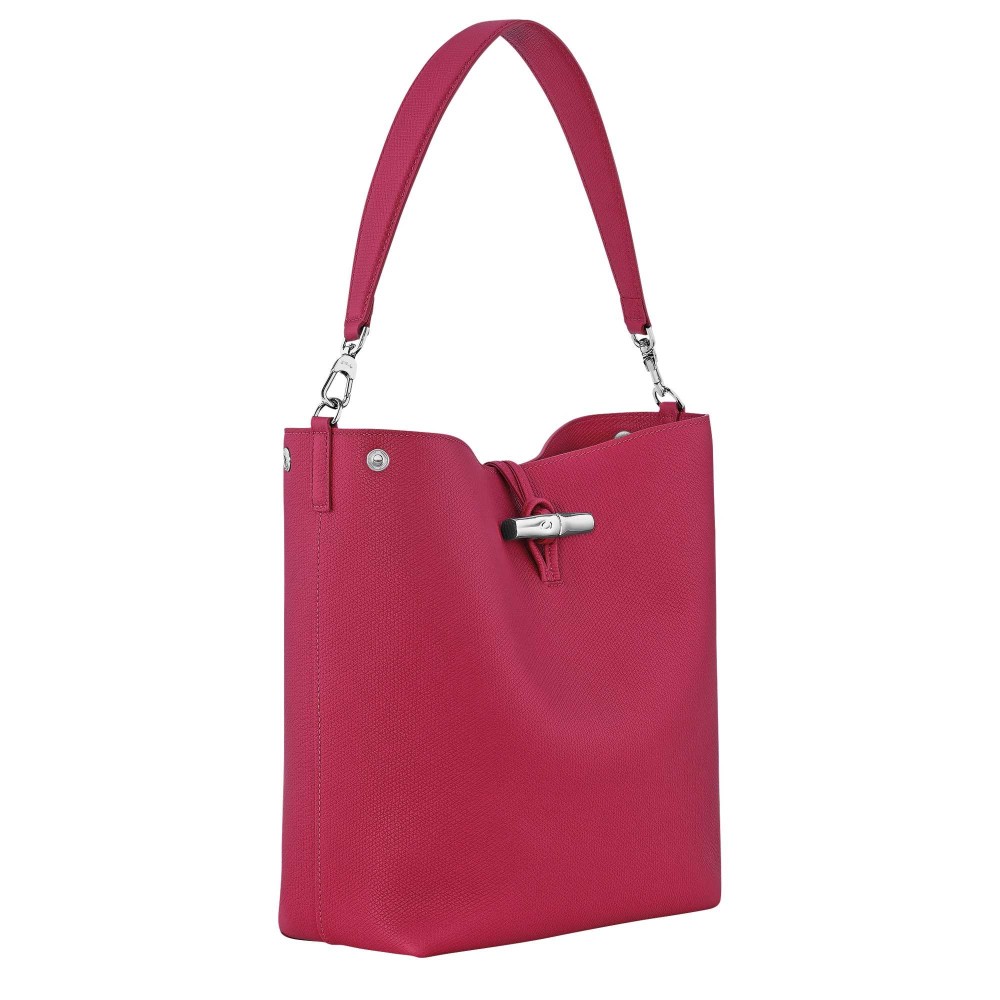 LONGCHAMP ROSEAU SAC EPAULE M BETTERAVE