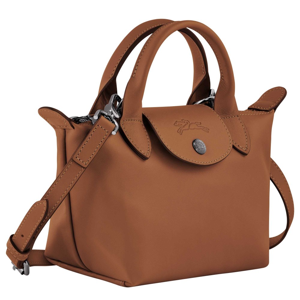 LONGCHAMP LE PLIAGE X-TRA SAC A MAIN XS COGNAC