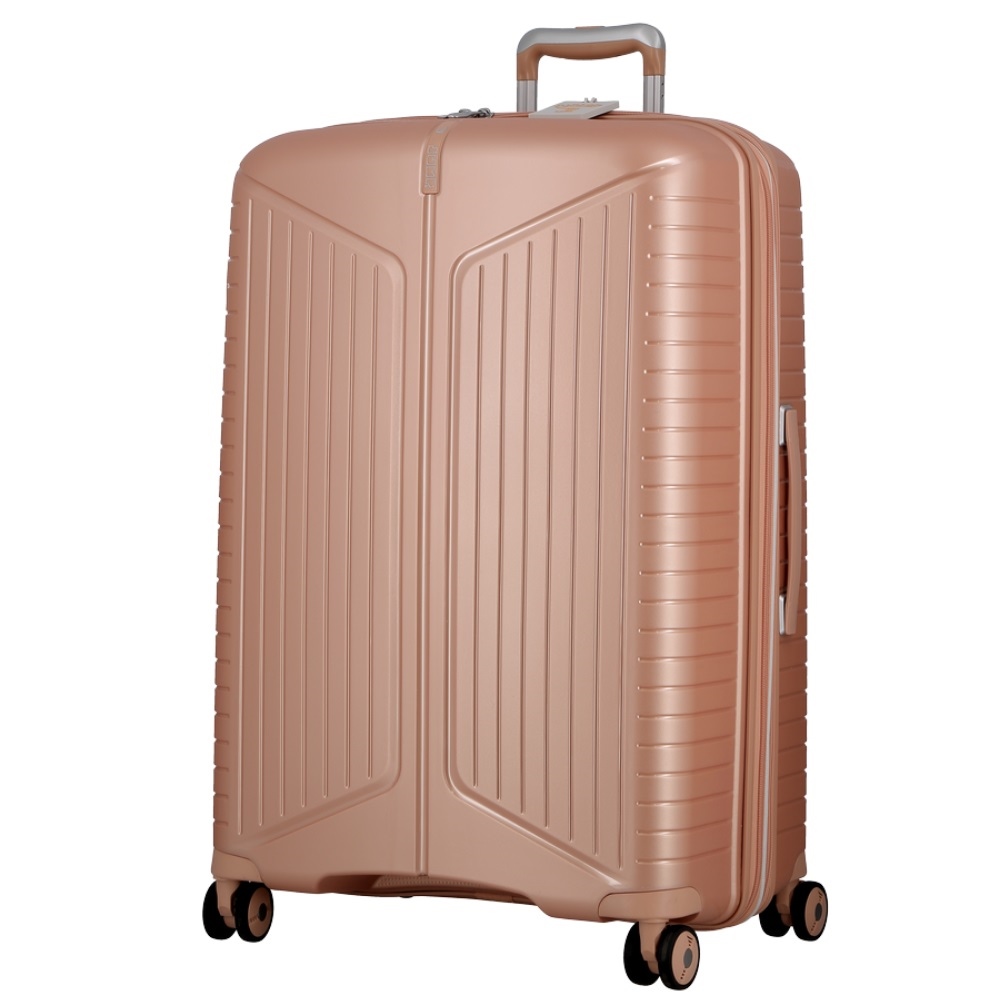 JUMP EVAE VALISE GRAND MODELE EXTENSIBLE 4 R ROSE PALE