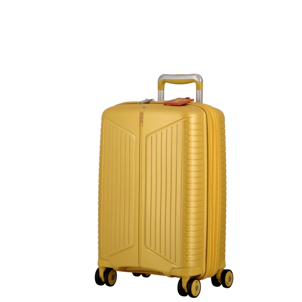 JUMP EVAE VALISE CABINE EXTENSIBLE 4 R JAUNE