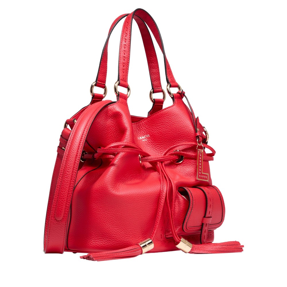 LANCEL PREMIER FLIRT SEAU M ROUGE BAISER