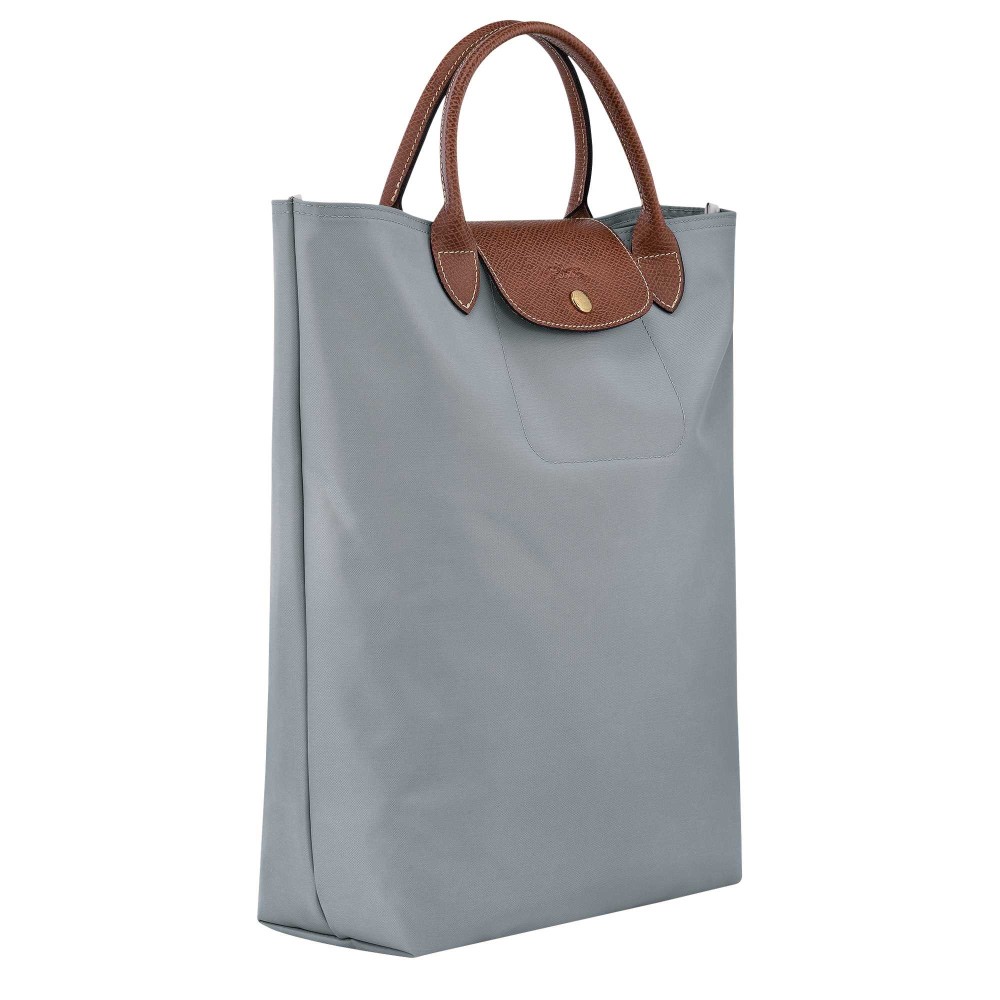 LONGCHAMP LE PLIAGE ORIGINAL SAC CABAS M ACIER