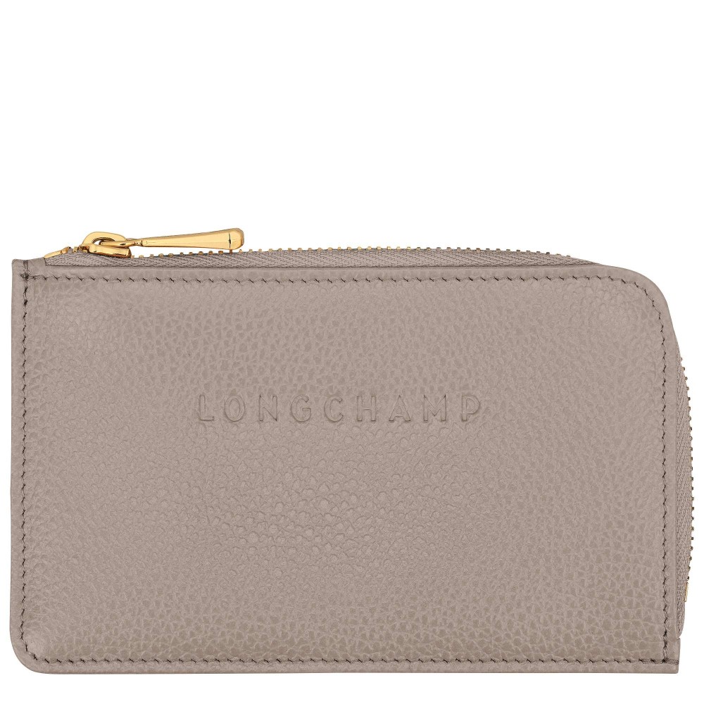 LONGCHAMP LE FOULONNE PORTE CARTES / MONNAIE TOURTERELLE