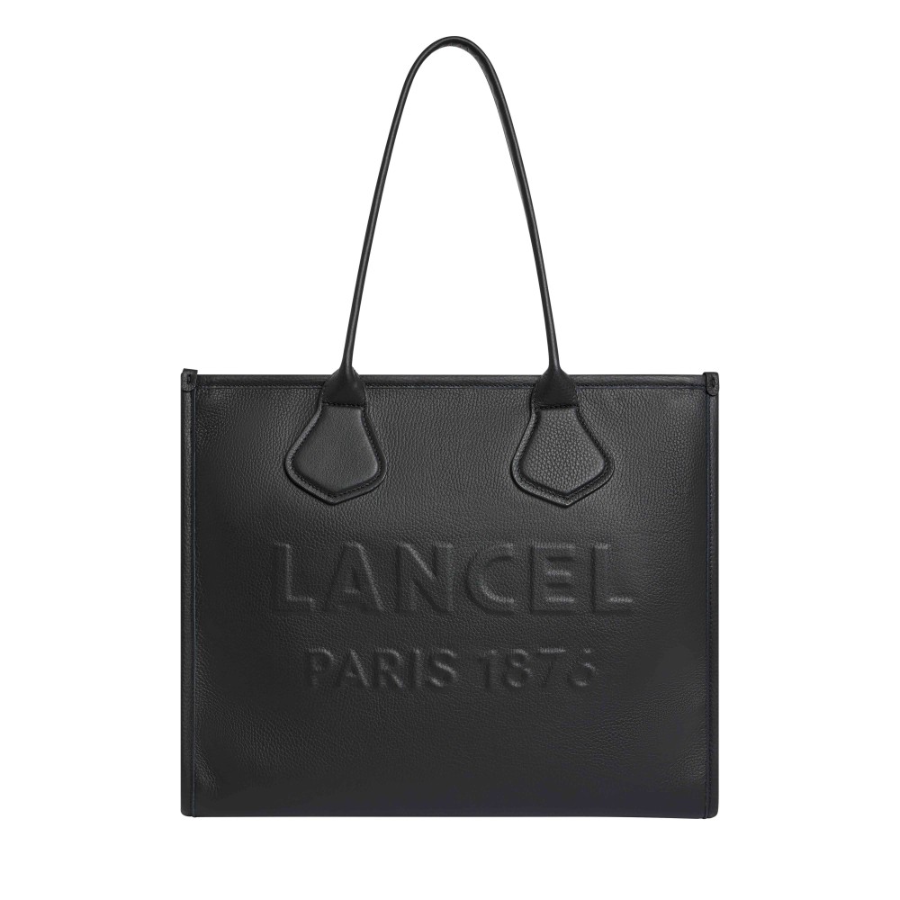 LANCEL JOUR CABAS ZIPPE L NOIR