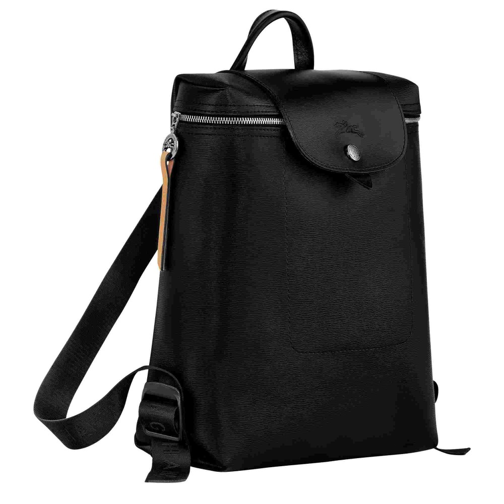 LONGCHAMP LE PLIAGE CITY SAC A DOS NOIR