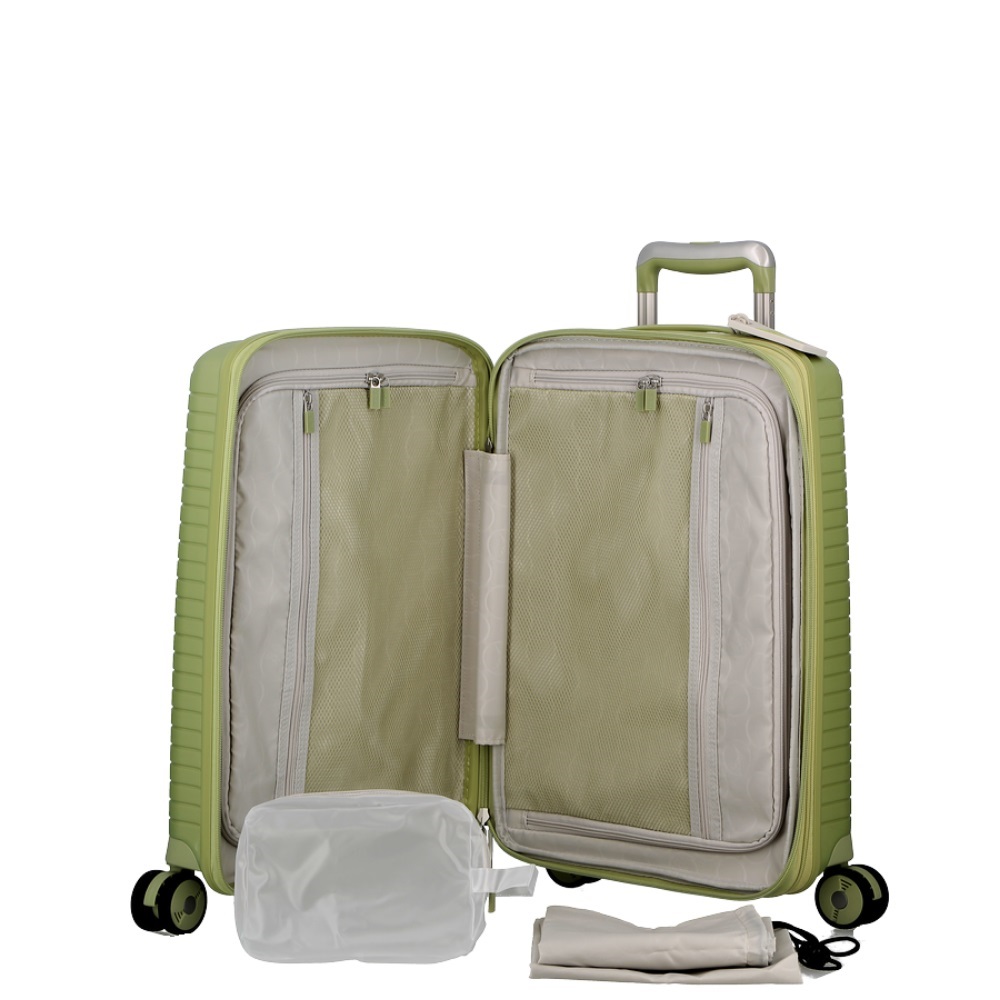 JUMP EVAE VALISE CABINE EXTENSIBLE 4 R VERT CLAIR