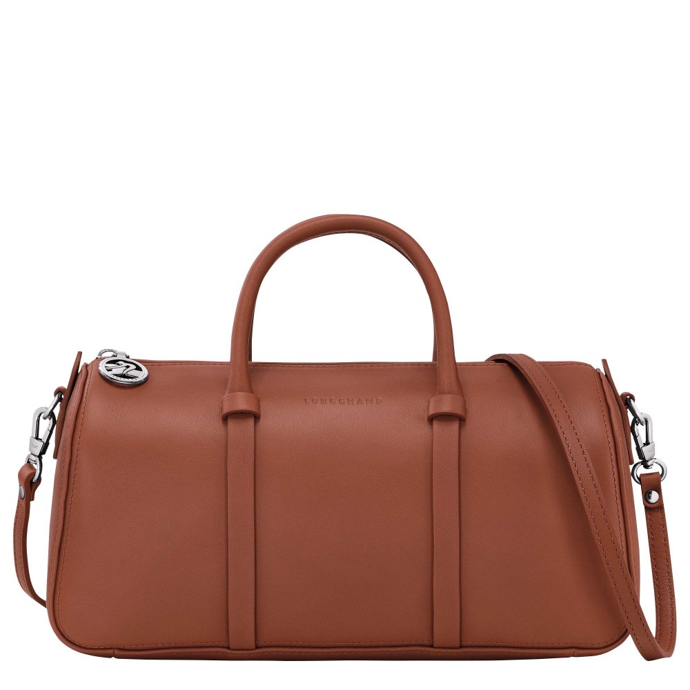 LONGCHAMP DAYLONG SAC A MAIN M COGNAC