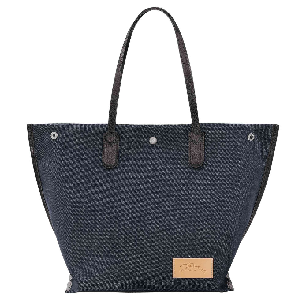 LONGCHAMP ESSENTIAL DENIM SAC EPAULE DENIM