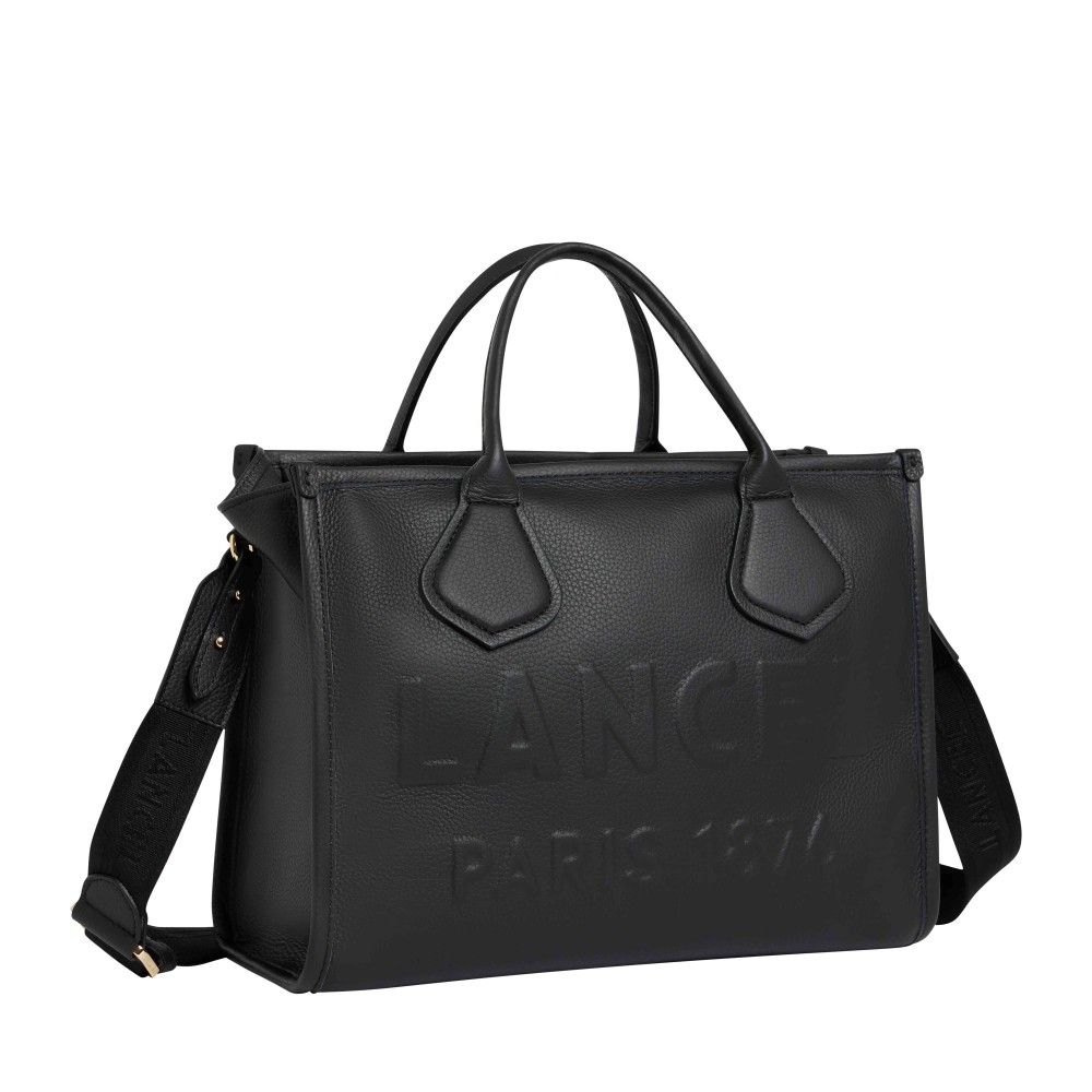 LANCEL JOUR CABAS ZIPPE M NOIR